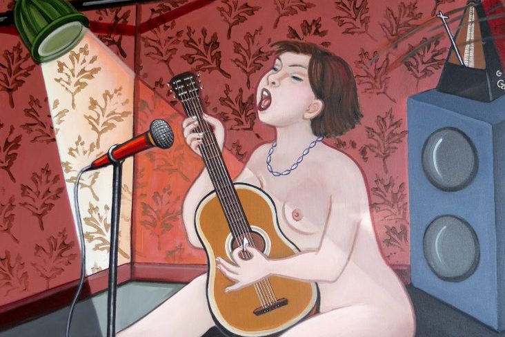 Peinture de Geneviève Van der Wielen